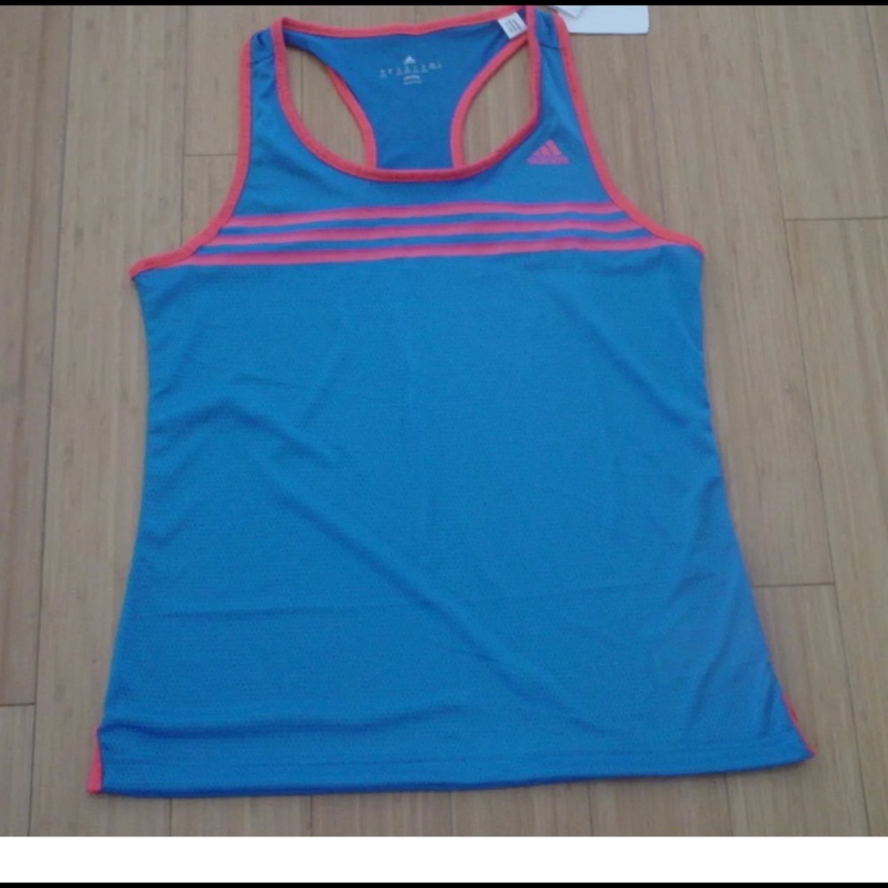 Adidas NWT climalite mesh tank size small